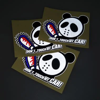 Yansıtıcı Araba Çıkartması