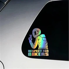 Bisikletçilere Araç Saygısı Çıkartma Etiket